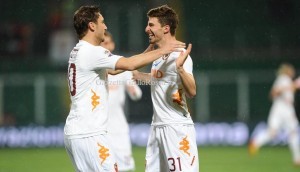 Palermo Roma Totti Borini