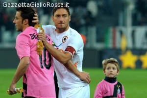Francesco Totti ed Alessandro Del Piero