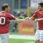 Roma Novara Totti Marquinho