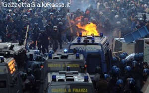 Scontri del 15 ottobre a Roma