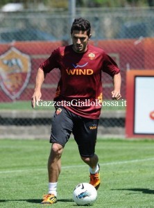allenamento Marquinho (no primo piano)