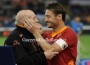 roma catania Giorgio Rossi Totti Totti abbraccia Giorgio Rossi