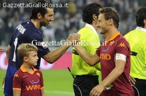 Totti e Buffon