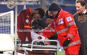 Roma Atalanta Destro infortunio