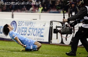 Napoli-Roma Cavani
