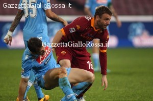 Napoli-Roma De Rossi