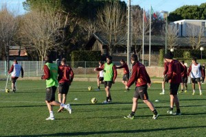 Allenamento AS Roma