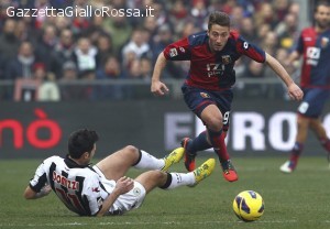 Bertolacci in azione