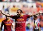 roma siena Osvaldo esulta Osvaldo esulta