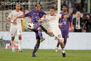 Fiorentina-Roma Totti