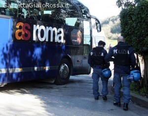 Polizia a Trigoria