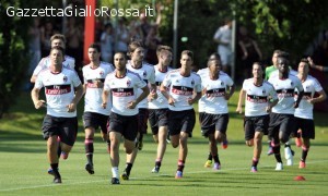 Allenamento Milan