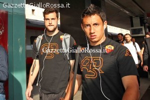 La Roma parte in Treno