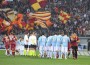 Derby ingresso in campo Roma-Lazio