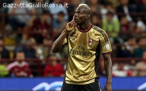 balotelli zittisce tifosi roma