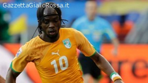 Gervinho con la maglia della Costa d'Avorio