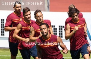 Allenamento Roma