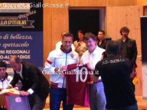 Ritiro Riscone 2013-14 Presentazione Totti