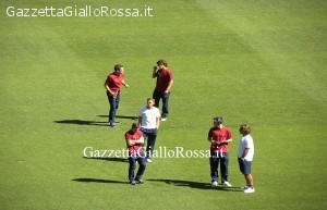 roma lazio squadra in campo