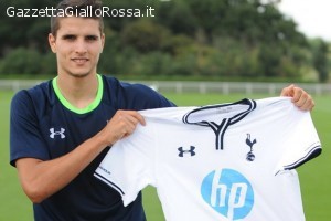 Lamela con la maglia del Tottenham