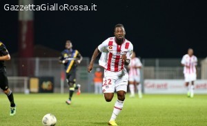 Tallo in azione con l'Ajaccio