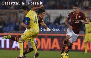 roma chievo Borriello