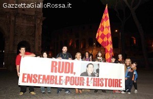 striscione Garcia