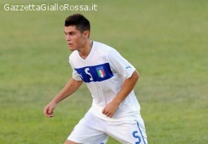 Federico Viviani con la maglia dell'Under