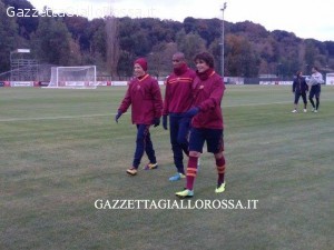 I brasiliani in allenamento