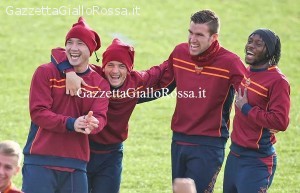 Nainggolan, Strootman, Florenzi, Gervinho