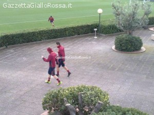 allenamento Roma