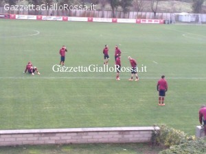 allenamento Roma