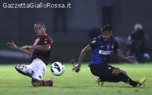 Rosato in azione nella Supercoppa 2012 vinta sull'Inter per 2-1