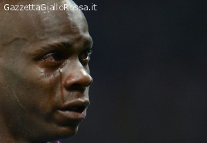 Balotelli piange