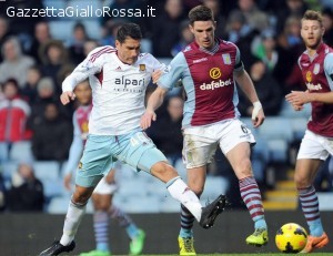 Borriello con la maglia del West Ham