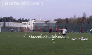 Allenamento Roma