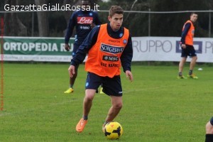 Jorginho in allenamento (foto da sscnapoli.it)