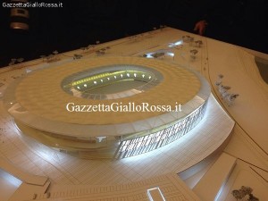 Plastico nuovo stadio