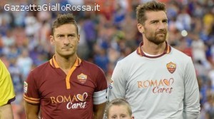 Totti e De Sanctis