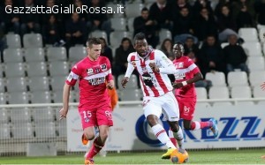 Tallo in azione in Ajaccio-Tolosa