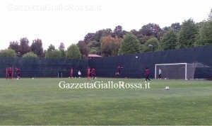 Allenamento Roma