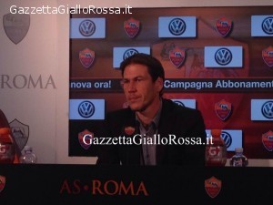 Garcia in conferenza stampa