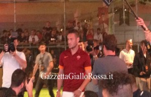Totti e la nuova maglia Nike