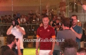 Totti nuova maglia Nike