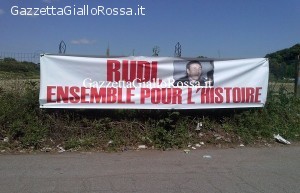 Striscione Garcia