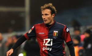 Marchese con la maglia del Genoa