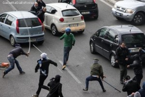 Gli scontri di sabato a Tor di Quinto