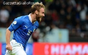 De Rossi contro l'Inghilterra