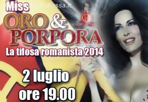 Miss Oro&Porpora 2014