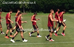 Allenamento Roma